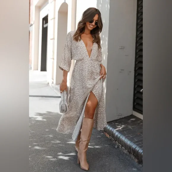 Petal & Pup leopard dress - Picture 1 of 8